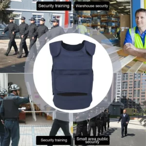 Gilet de Protection Unisexe pour Agents de Sécurité : Vêtement Professionnel Haute Visibilité – Image 3