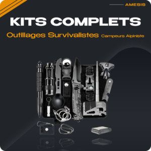 Kits outillages Survivalistes Campeurs et Alpiniste