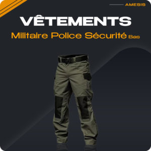 Vêtements Militaire Police Sécurité Bas