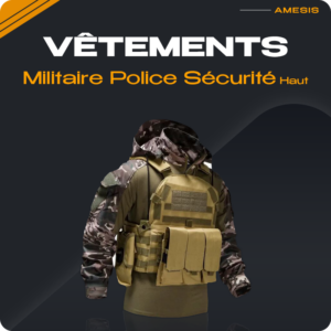 Vêtements Militaire Police Sécurité hauts