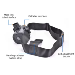 Masque à Gaz Électrique à Débit Continu pour Protection Nucléaire, NRBC-E, Système d’Air Filtré, Protection Intégrale du Visage, Sécurité Chimique et Industrielle, Idéal pour Peinture, Pesticides et Environnements à Risques – Image 3