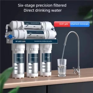 Système de Filtration d'Eau Domestique à Ultrafiltration 6 Niveaux – Précision 0,01 μm pour Cuisine – Image 2