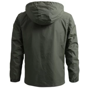 Veste Tactique Imperméable pour Homme, Coupe-Vent à Capuche, Conçue pour les Sports en Plein Air, Escalade et Activités Militaires, Tailles Européennes S à 5XL – Image 2